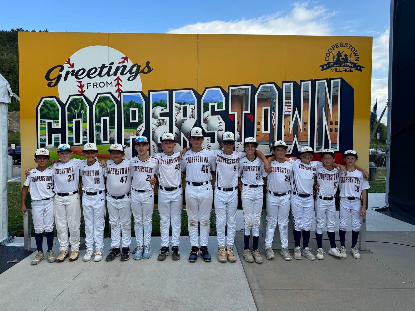 The Clark Crusaders 12U team completed its Little League season with a Cooperstown All Star Village appearance.